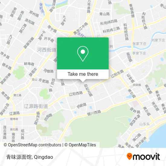 青味源面馆 map