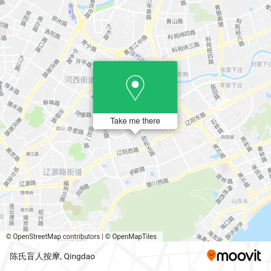 陈氏盲人按摩 map