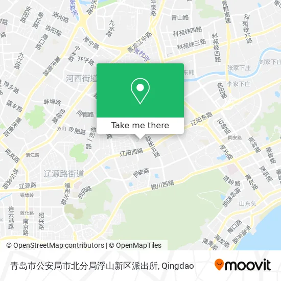 青岛市公安局市北分局浮山新区派出所 map