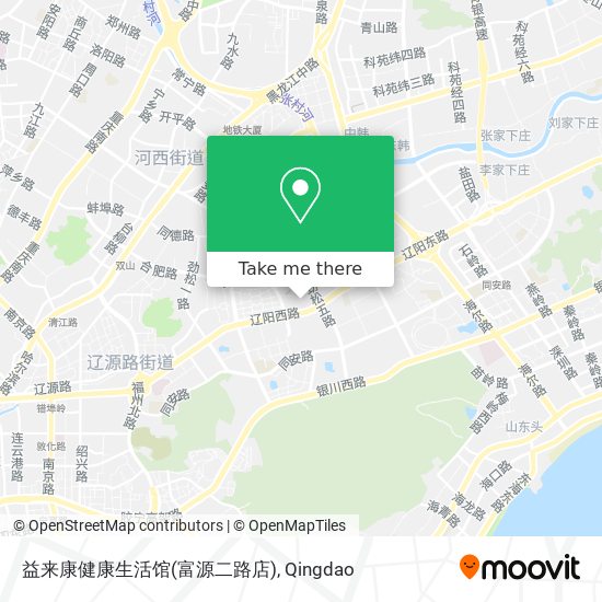 益来康健康生活馆(富源二路店) map