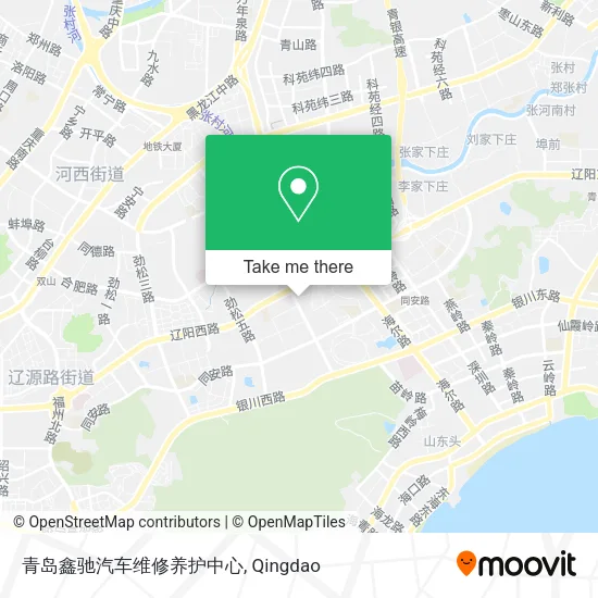 青岛鑫驰汽车维修养护中心 map