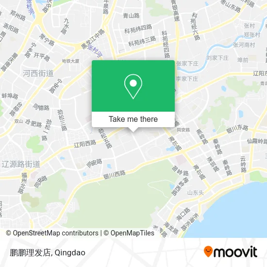 鹏鹏理发店 map
