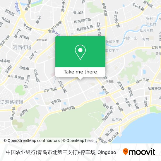 中国农业银行(青岛市北第三支行)-停车场 map