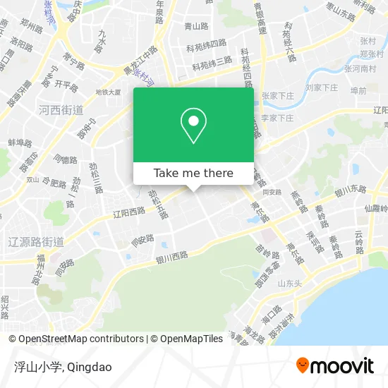 浮山小学 map