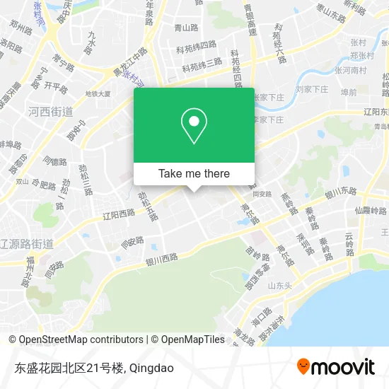 东盛花园北区21号楼 map