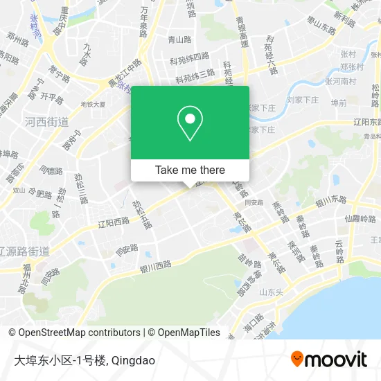 大埠东小区-1号楼 map