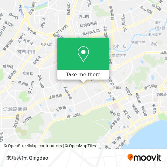 来顺茶行 map