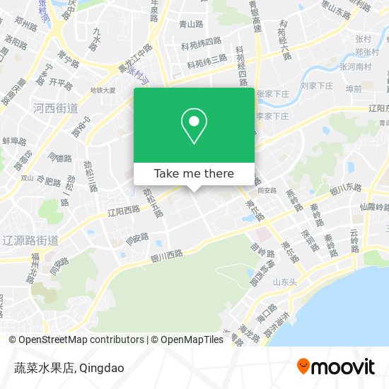 蔬菜水果店 map