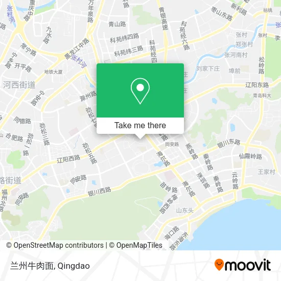兰州牛肉面 map