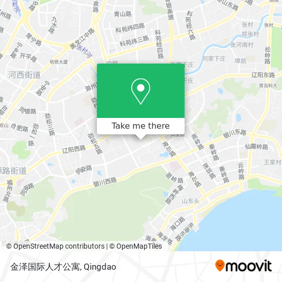 金泽国际人才公寓 map