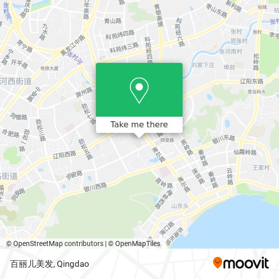 百丽儿美发 map