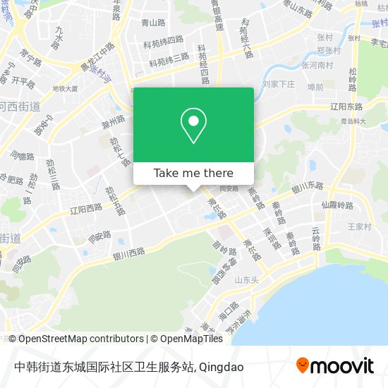 中韩街道东城国际社区卫生服务站 map