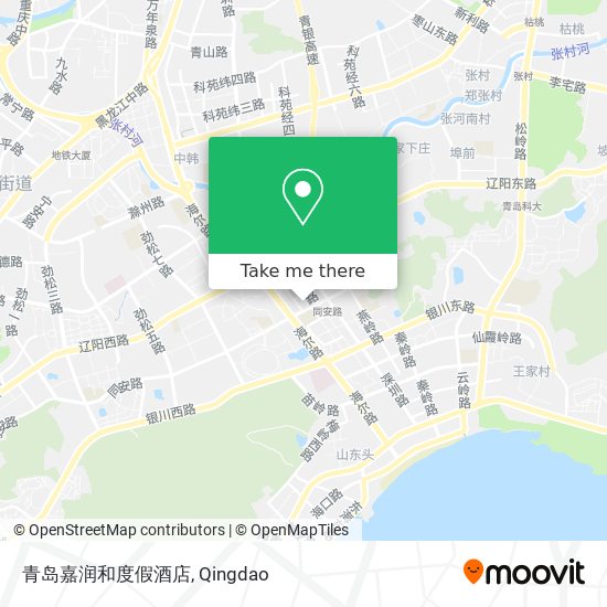 青岛嘉润和度假酒店 map