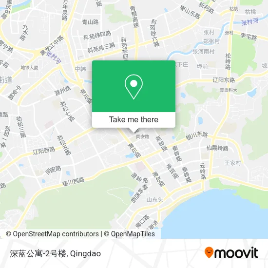 深蓝公寓-2号楼 map