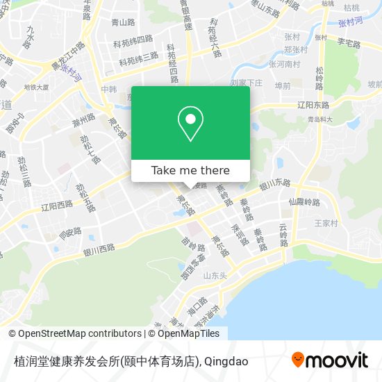 植润堂健康养发会所(颐中体育场店) map