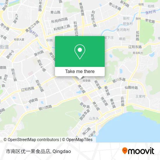 市南区优一果食品店 map