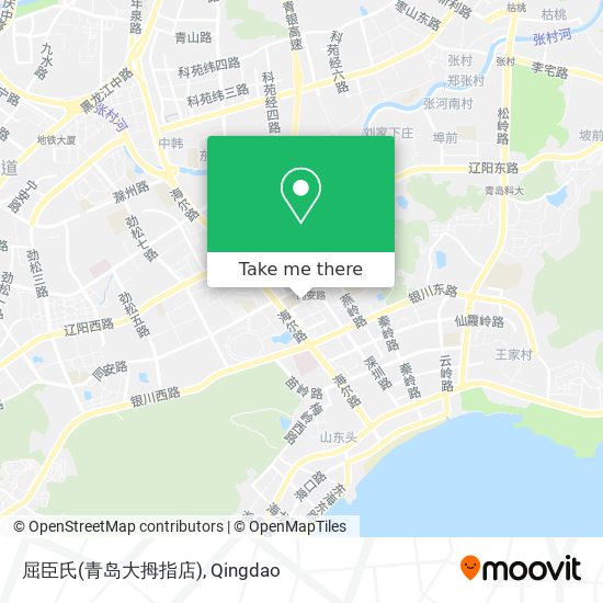 屈臣氏(青岛大拇指店) map
