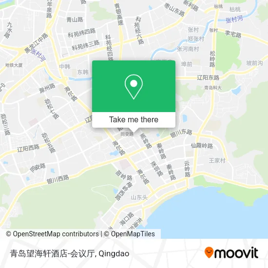 青岛望海轩酒店-会议厅 map