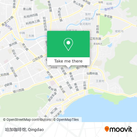 咱加咖啡馆 map
