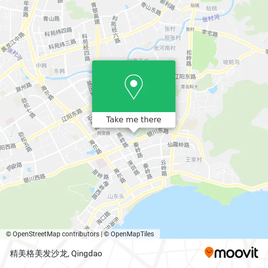 精美格美发沙龙 map