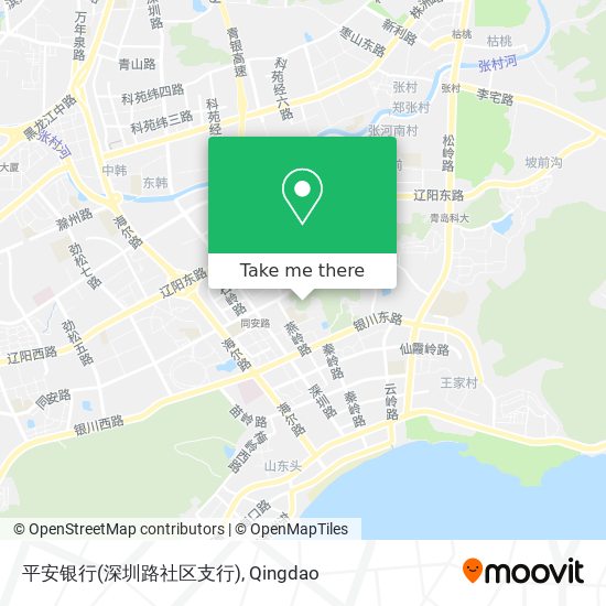 平安银行(深圳路社区支行) map