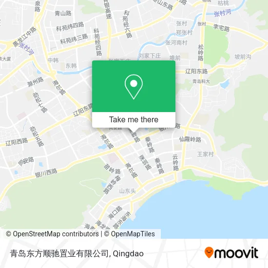 青岛东方顺驰置业有限公司 map