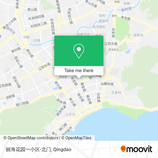 丽海花园一小区-北门 map
