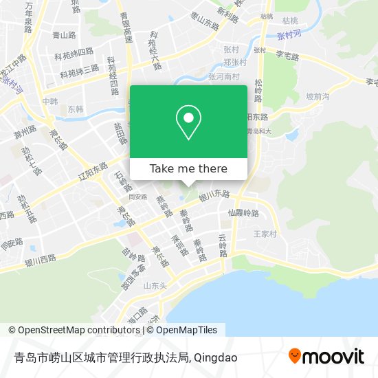 青岛市崂山区城市管理行政执法局 map