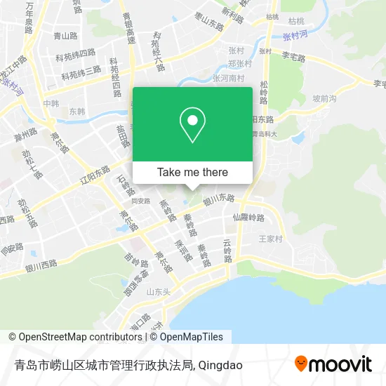 青岛市崂山区城市管理行政执法局 map