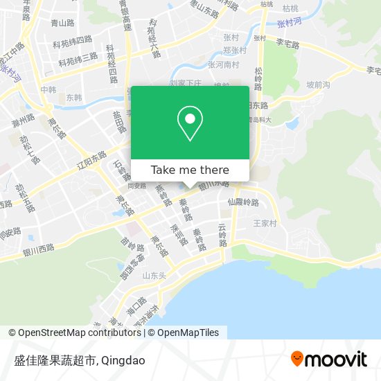 盛佳隆果蔬超市 map