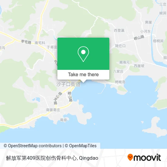 解放军第409医院创伤骨科中心 map
