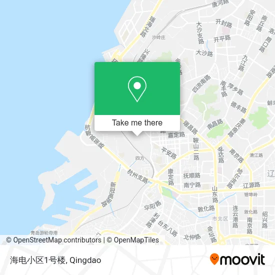 海电小区1号楼 map