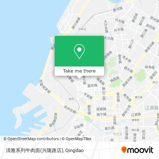 清雅系列牛肉面(兴隆路店) map