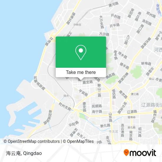 海云庵 map