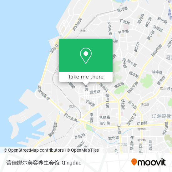 蕾佳娜尔美容养生会馆 map