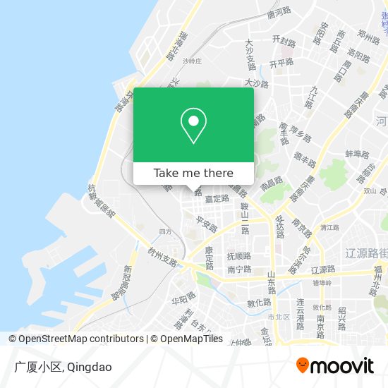广厦小区 map