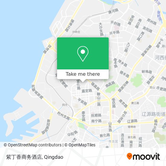 紫丁香商务酒店 map