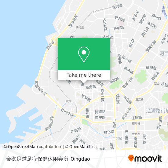 金御足道足疗保健休闲会所 map