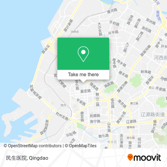 民生医院 map