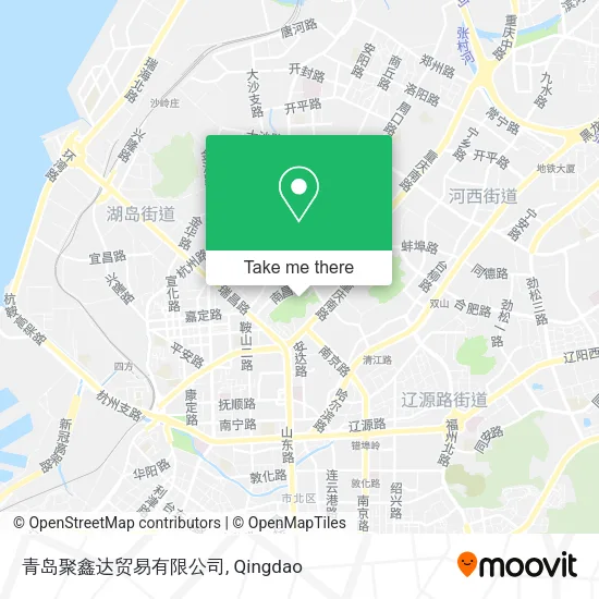 青岛聚鑫达贸易有限公司 map