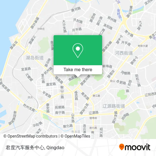 君度汽车服务中心 map