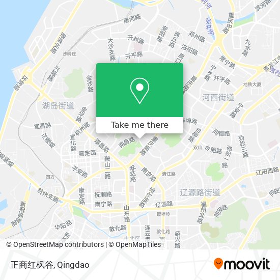 正商红枫谷 map