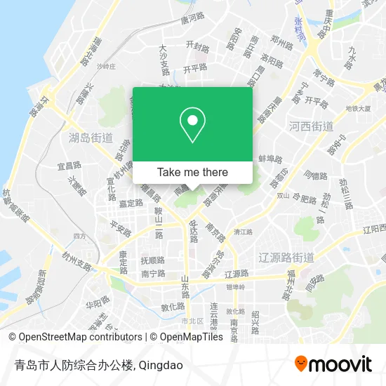 青岛市人防综合办公楼 map
