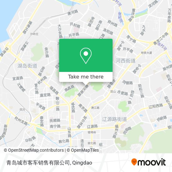 青岛城市客车销售有限公司 map