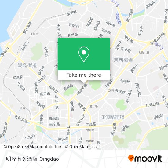 明泽商务酒店 map