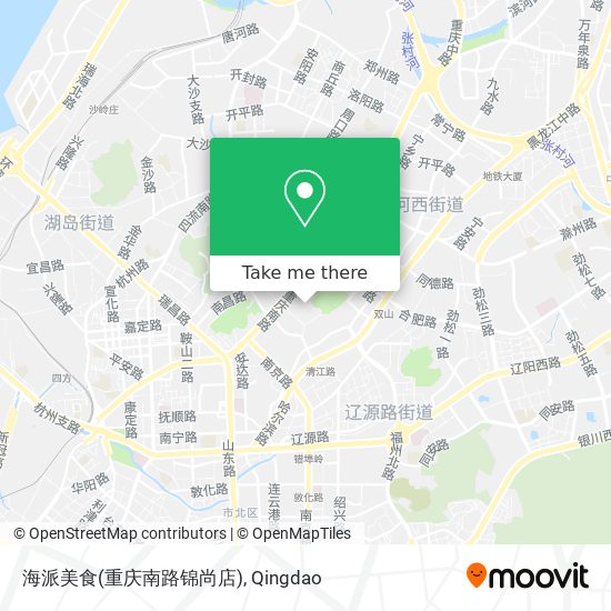 海派美食(重庆南路锦尚店) map