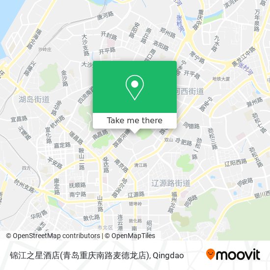 锦江之星酒店(青岛重庆南路麦德龙店) map