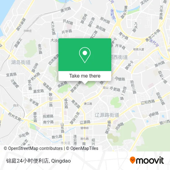 锦庭24小时便利店 map