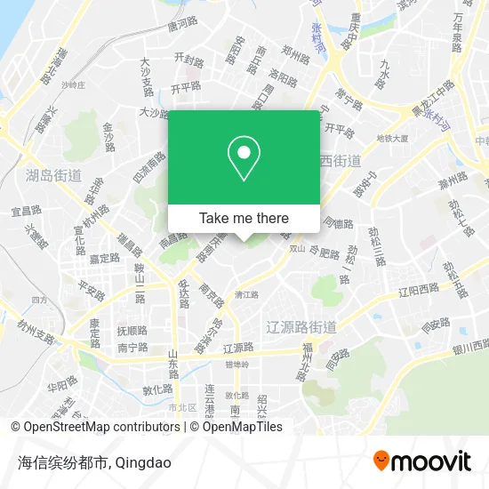 海信缤纷都市 map