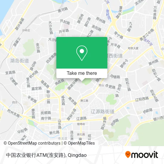 中国农业银行ATM(淮安路) map
